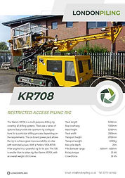 Klemm 708 Specification Sheet Thumbnail